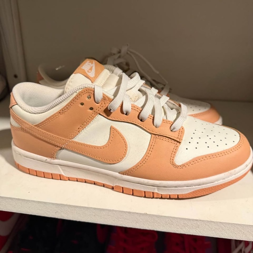 Nike Kids' Peach and White Sneakers